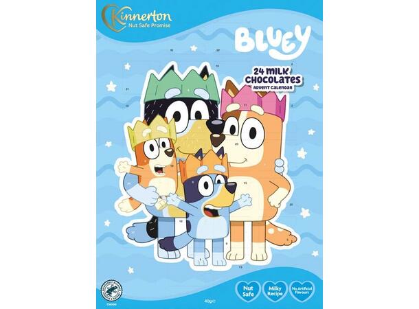 KINNERTON BLUEY ADVENT CALENDAR 40G 1x18 