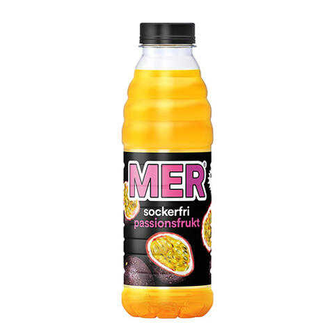 MER SOCKERFRI PASSIONSFRUKT 50cl 1x12