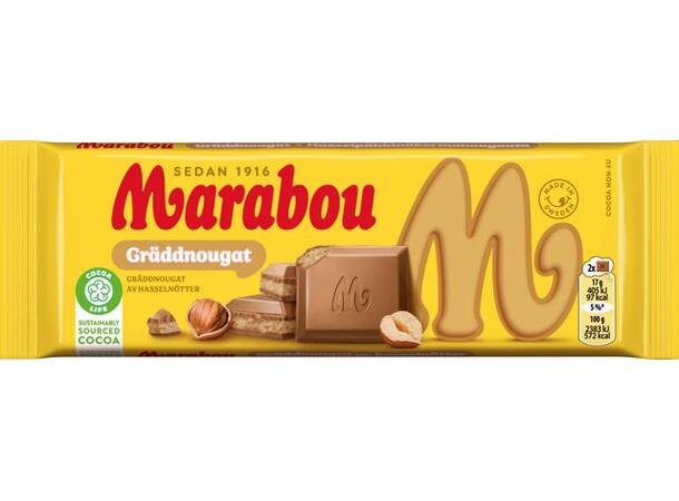 Marabou Gräddnougat 100g 1x22 