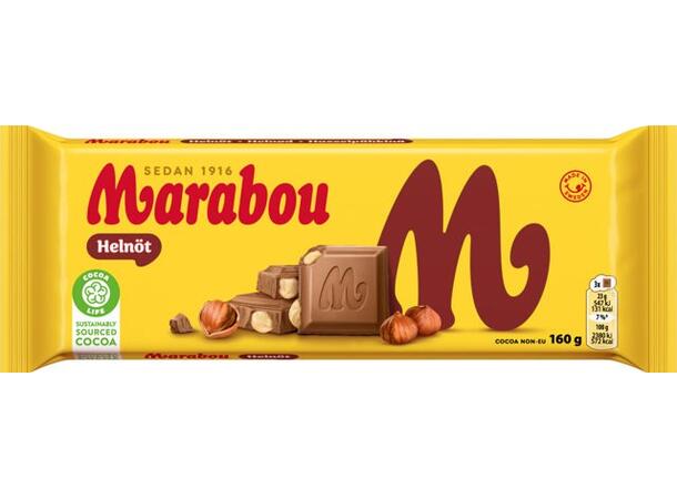 Marabou Helnöt 160g 1x13 