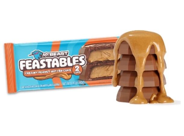Mr Beast Creamy Peanutbutter 2-Cups 40g 1x24 