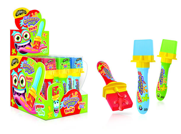 Mr Squeeze Pop Paint op. 18 pcs 