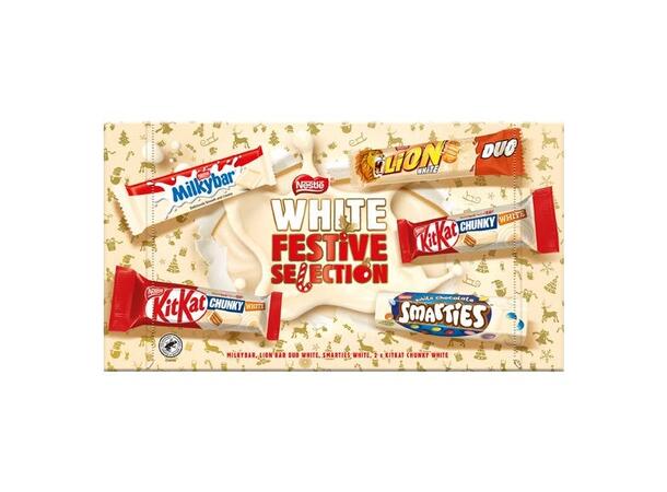 NESTLE WHITE SELECTION BOX 199G 1x8 