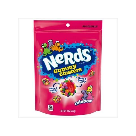 Nerds Gummy Clusters Rainbow 226g 1X6