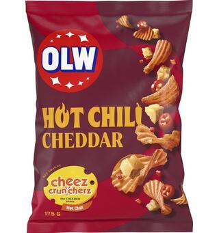 OLW Hot Chili Cheddar 175g 1x21