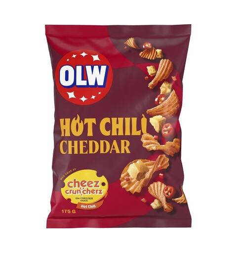 OLW Hot Chili Cheddar 175g 1x21