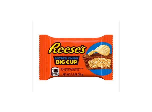 Reese'S Milk Chocolate Peanut Butter Big Cup Stuffed With Potato 1,3 oz 1x16 