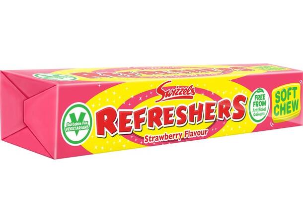 Refreshers Strawberry Stick 43g 1x36 