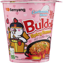 Samyang Ramen Nudler Cup Carbonara 80 g Cup 1x30