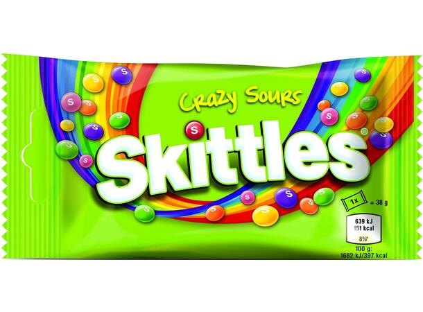 Skittles sour 38 g 1x14 