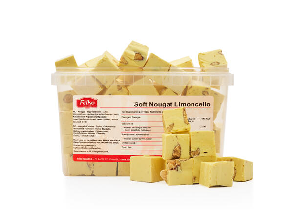 Soft Nougat Limoncello Box– 1x1,5 kg 