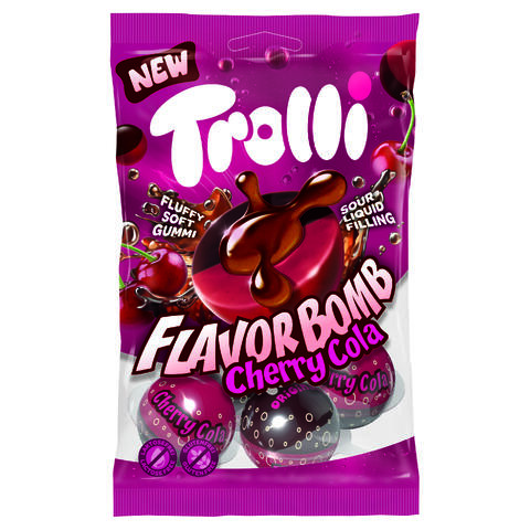 Trolli Flavorbomb Cherry Cola 21x75g