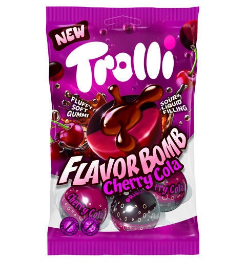 Trolli Flavorbomb Cherry Cola 21x75g