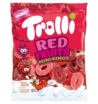 Trolli Red Fruit Minirings 30x100g