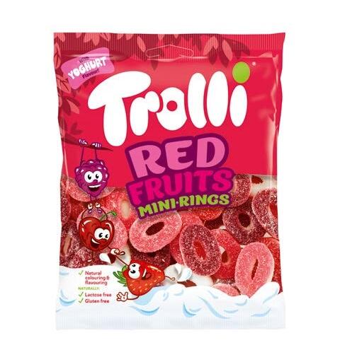 Trolli Red fruit Minirings 30x100g