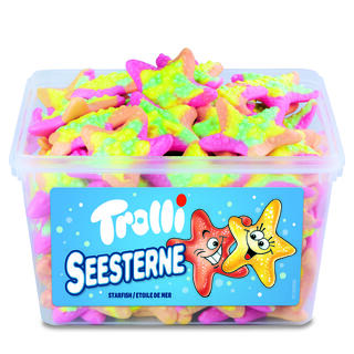 Trolli Starfish 6 x 975 g (75 pcs)