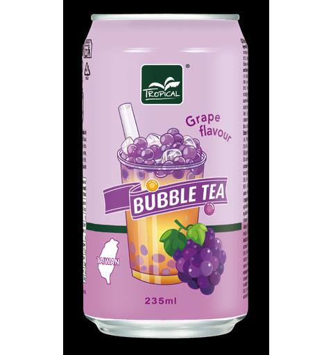 Tropical Bubble Tea Grape 235ml 1x24