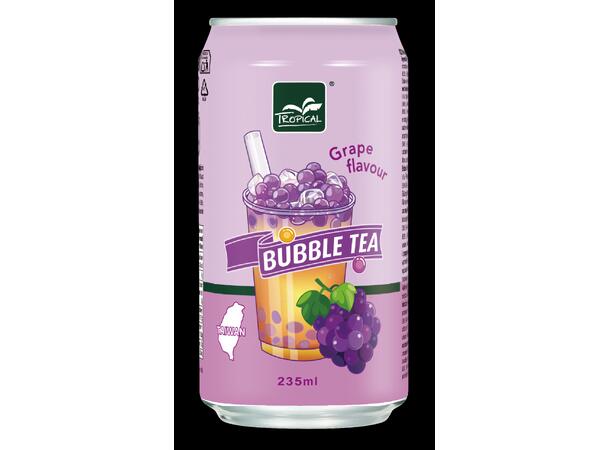 Tropical Bubble Tea Grape 235ml 1x24 