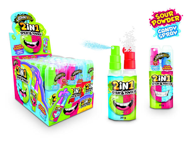 2 in 1 Spray & Powder 1x24 Johny Bee 