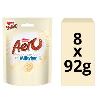 AERO MILKYBAR BUBBLES POUCH 1x8 92 g