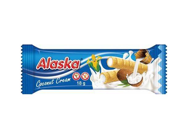 Alaska Rolls Coconut Cream 18g 1x48 