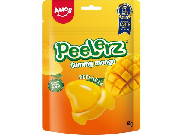 Amos Peelerz Mango 65g 1x12 