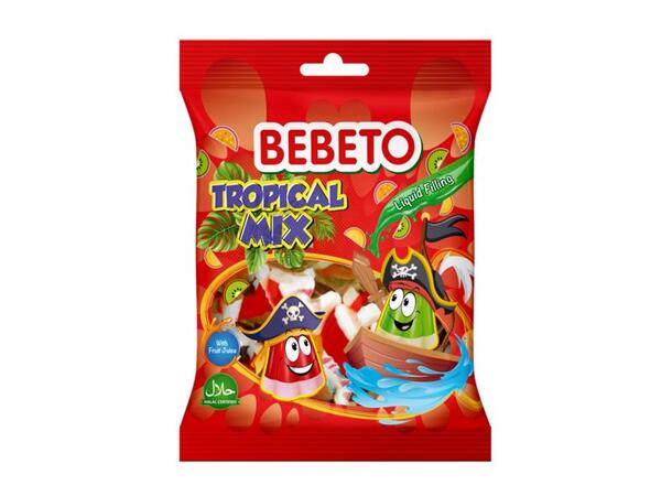 Bebeto Tropical Mix 80g 1x12 