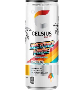 CELSIUS RETRO VIBE 355ML 1x24