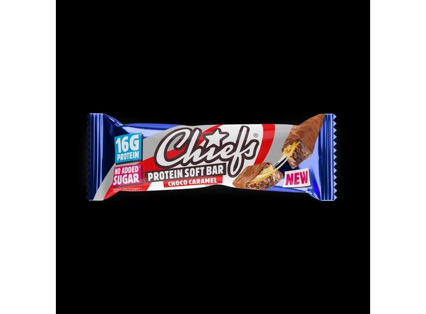 Chiefs Protein Bar Soft Choco Caramel 15x55g EU 