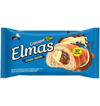Croissant Elmas Cocoa-Vanilla 60G 1x26