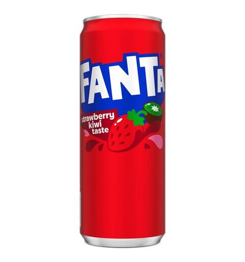 Fanta Strawberry Kiwi 33cl 1x20
