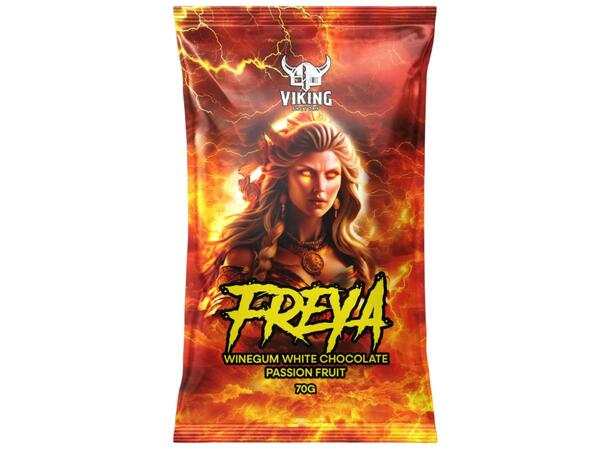 Freya Vingummi Vitchoklad Passionsfrukt 1x8 