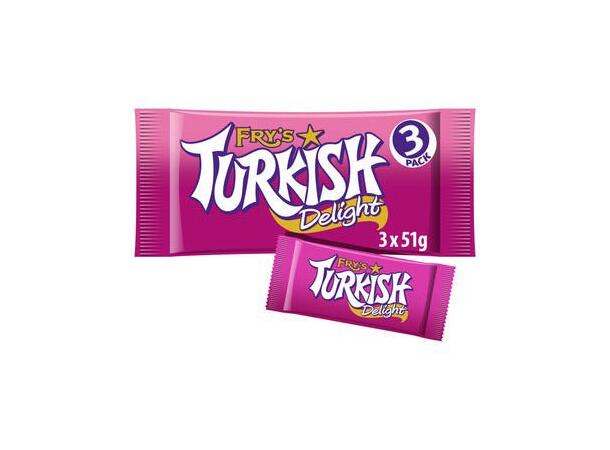 Frys Turkish Delight 3-pack 153g 1x24 
