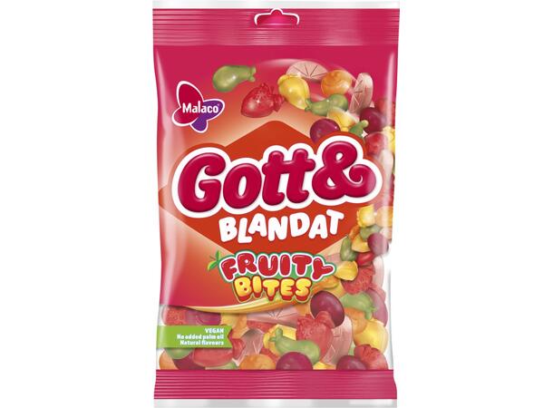 Gott&Blandat Fruity Bites 130g 1x36 