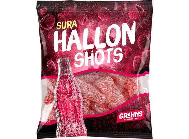 Grahns Hallonshots 80g 1x14 