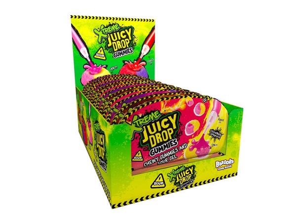 Juicy Drop Gummies Sour 57g 1x12 