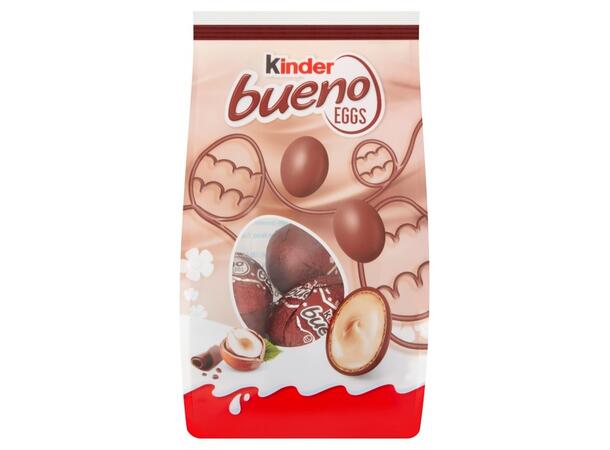 Kinder Bueno Mini Eggs Bag 80g Milk Chocolate & Hazelnut 1x21 