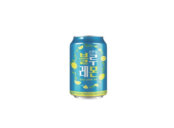 Korean Smile Blue Lemon Ade 340ml 1x24 