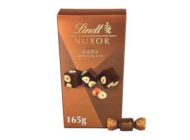 LINDT NUXOR DARK CHOCOLATE 150G 1x8 