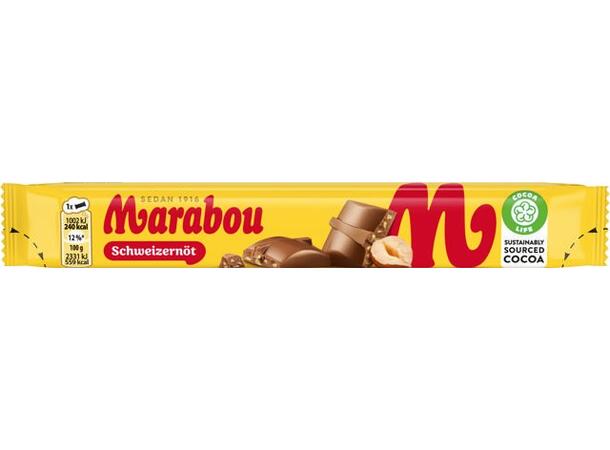 Marabou Schweizernöt 43g 1x36 