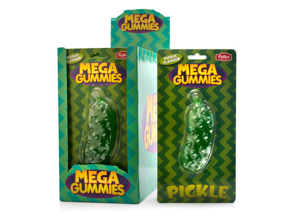 Mega Gummies - Pickle (120g) - 11 pcs./display 