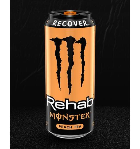 Monster Rehab Peach Tea 1x24 458 ML