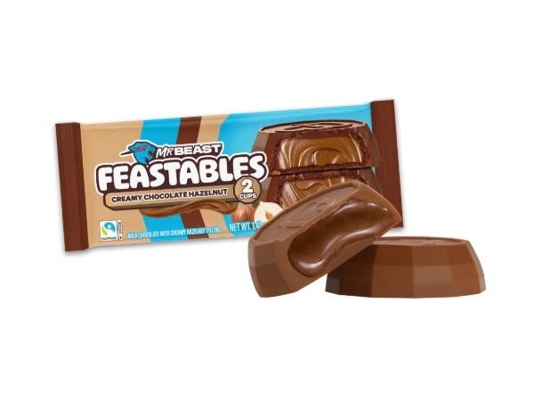 Mr Beast Creamy Hazelnut 2-Cups 40g 1x24 