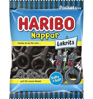 Nappar Lakrits 80g 1x20