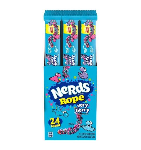 Nerds Rope Very Berry 26g 1X24