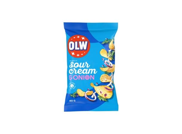 OLW Sourcream & Onion 40g 1x20 