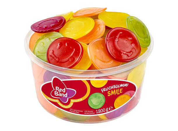 Red Band Smiley Frukt 1,2kg - 111 kr/kg 