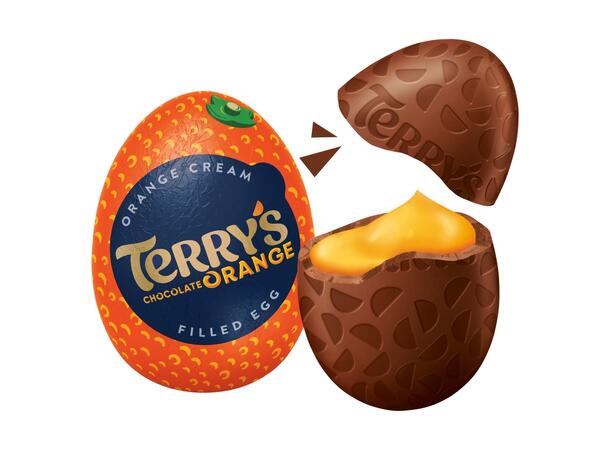 Terry's Chocolate Orange Filled Egg 34g 1x48 