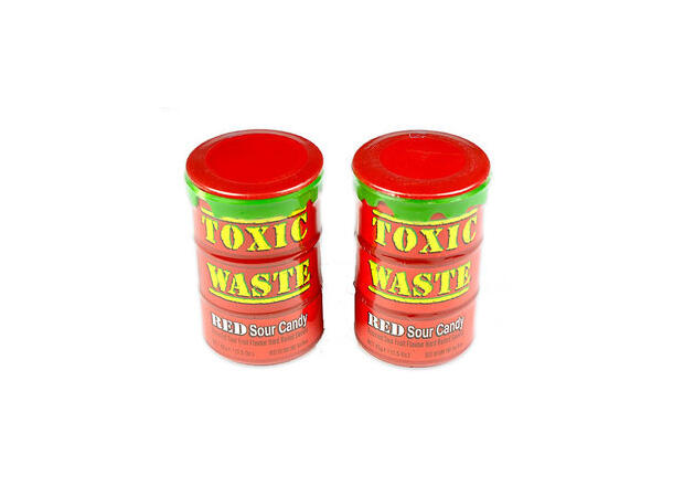 Toxic Waste Red Sour Candy 42g 1X12 