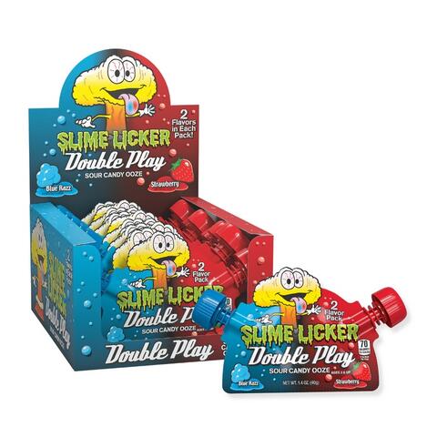 Toxic Waste Slime Licker Double Play 40g Pouch 1x12